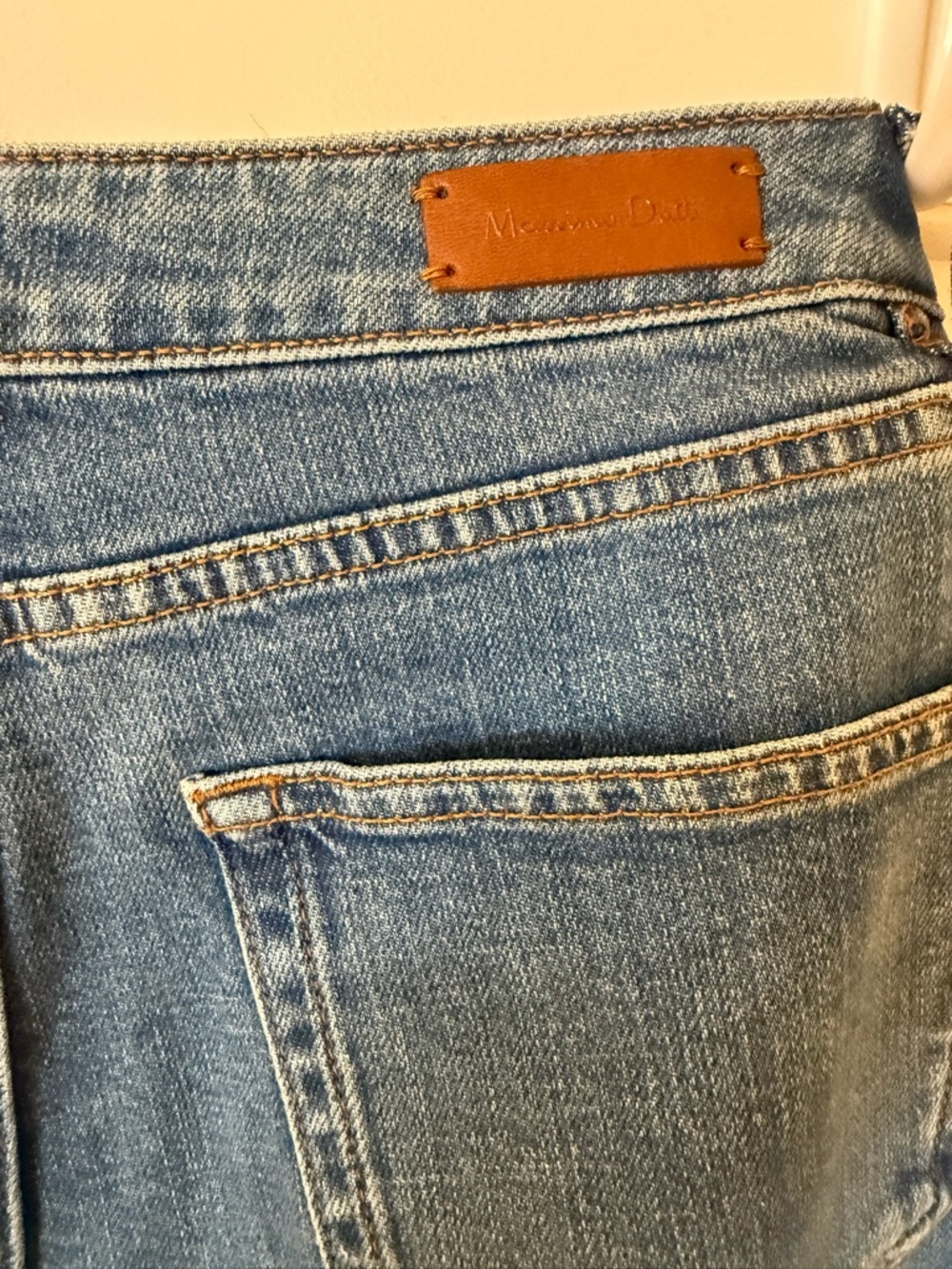 Massimo Dutti Blue Denim Jeans